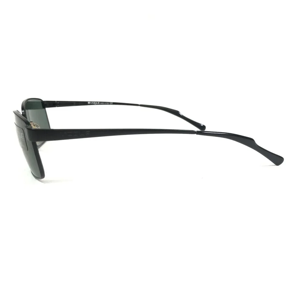 Vogue Sunglasses VO3431-S 352-S/6 Black Square Frames with Green Lenses